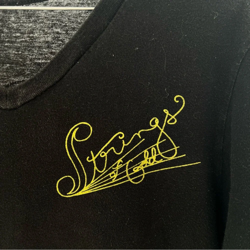 STRINGS OF GOLD vintage TEE SHIRT - Picture 3 of 4
